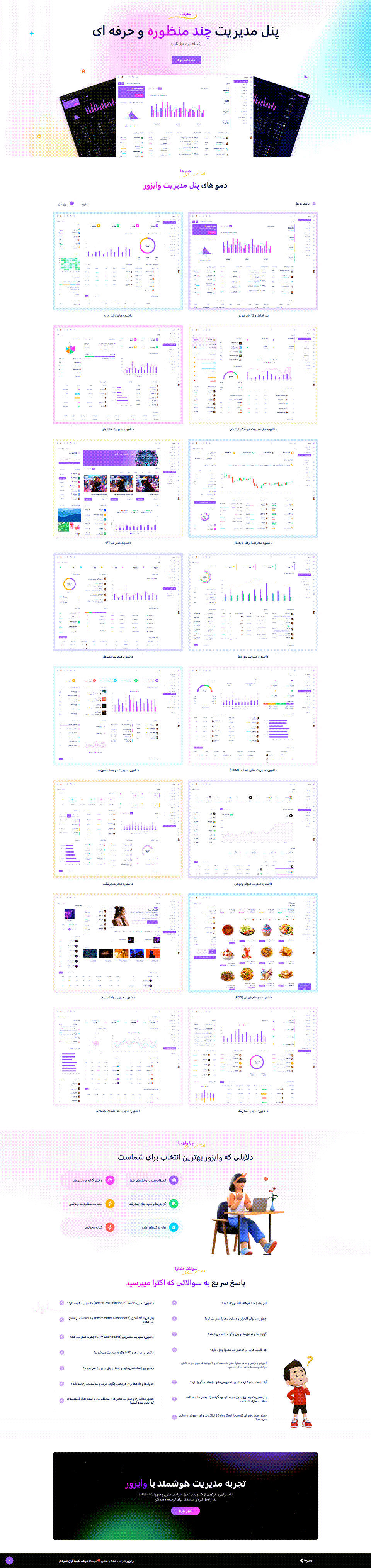 معرفی قالب HTML وایزر